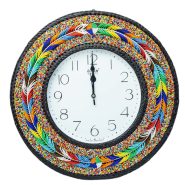 beaded clock w 2