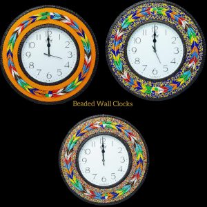 Maasai Beaded Wall Clocks
