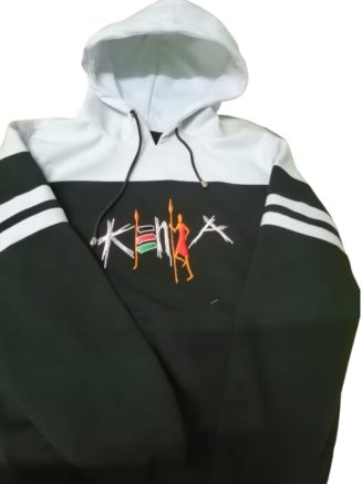 Black-White Mix-Matched Hoodie