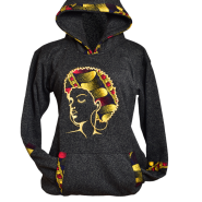 Afro mama hood-