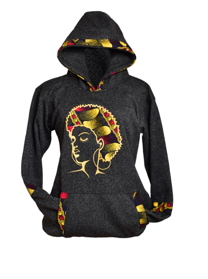 Afro mama hood-