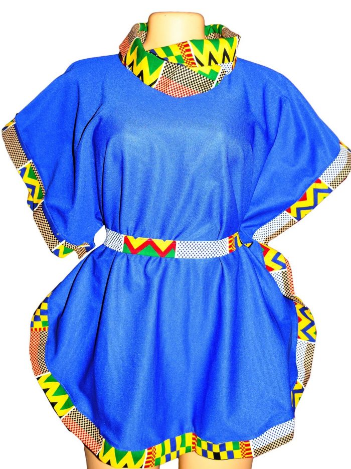 Blue Stylish African Top