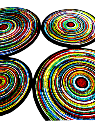 Rainbow Harmony Table Mats