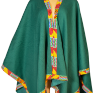 African Waterfall Poncho