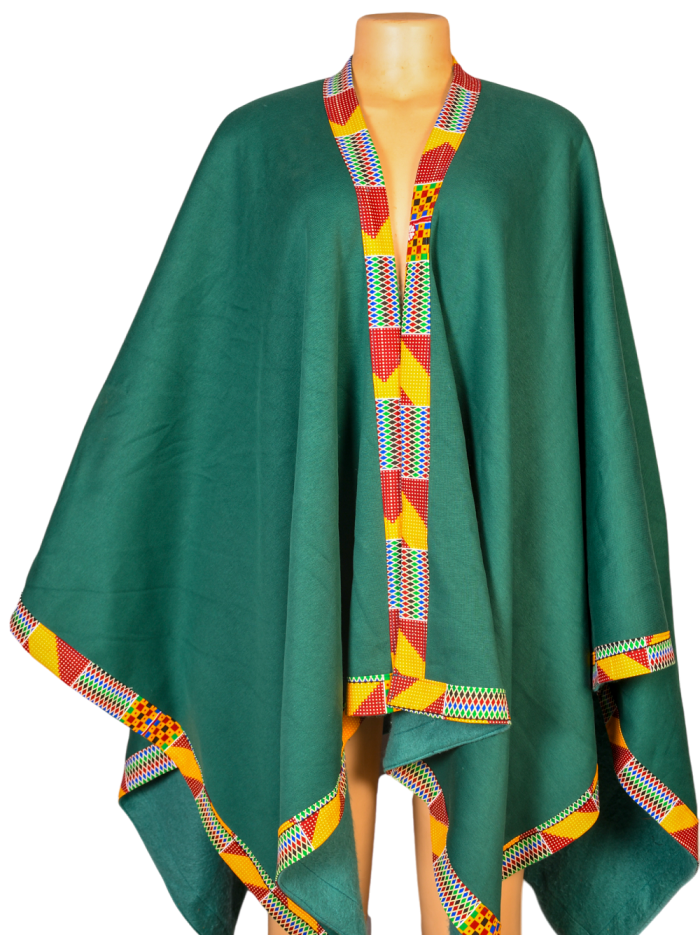 African Waterfall Poncho