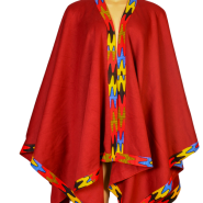 African Waterfall Poncho