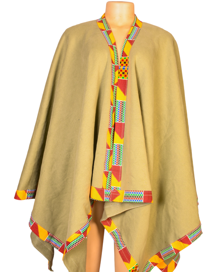 African Waterfall Poncho10