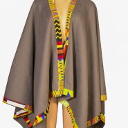 African Waterfall Poncho