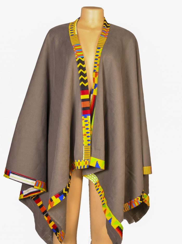African Waterfall Poncho