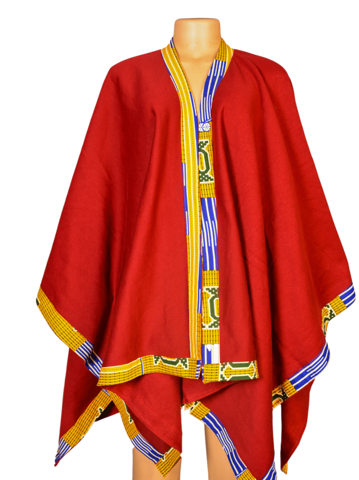 African Waterfall Poncho9
