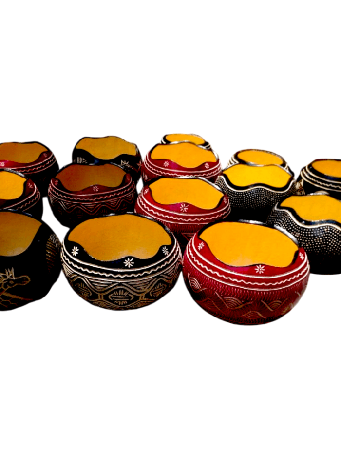 African calabash bowls