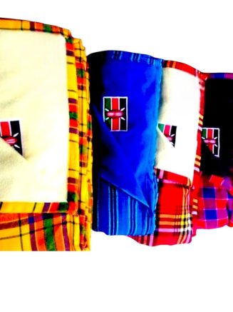 Maasai Fleece Blanket