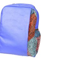 African leather backpack