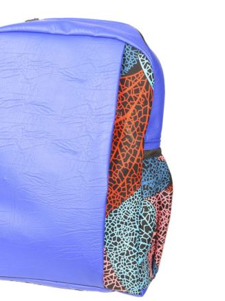 African leather backpack