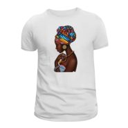 White t-shirt mockup - Made with PosterMyWall-Photoroom