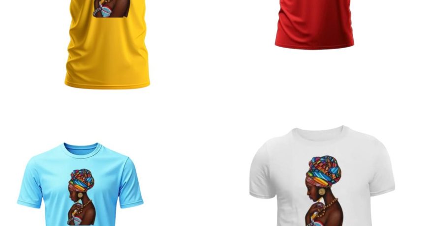Wholesale African Print T-Shirts