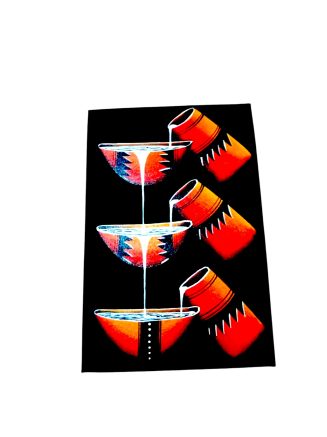 Hand-Painted African Art Canvas
