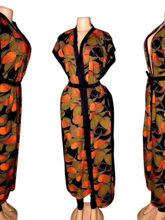 wholesale African print kimono
