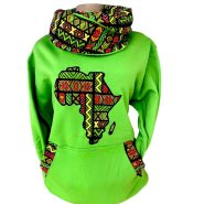Ankara Snood Hoodie