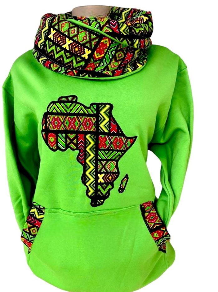Ankara Snood Hoodie