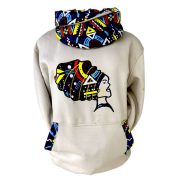 Custom Ankara Snood Hoodies