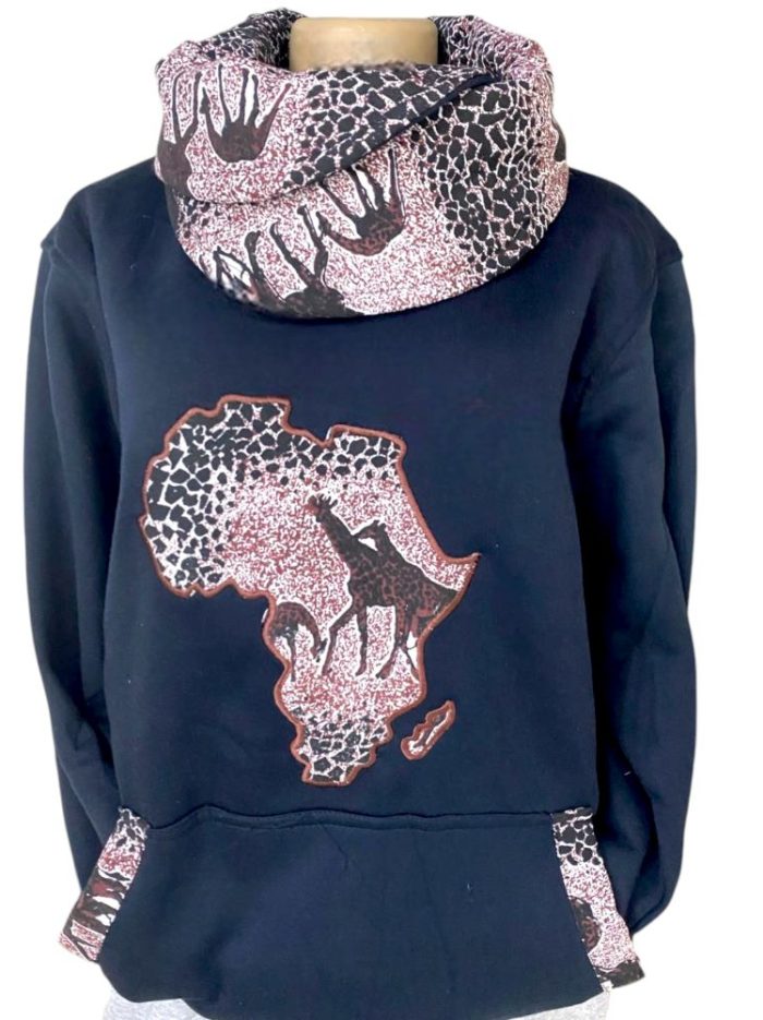Tribal Print Hoodie